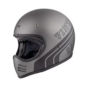 PREMIER HELM MX BTR 17 BM, szaro-czarny, XL - Kaski motocyklowe - miniaturka - grafika 1
