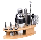 Pozostałe akcesoria barmańskie - Zestaw barmański shaker do drinków DERBY 10 elementów - miniaturka - grafika 1