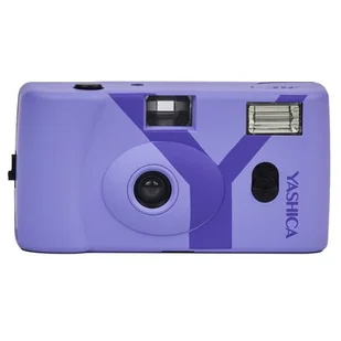 Aparat analogowy YASHICA MF-1 Snapshot Art Camera Lawendowy - Aparaty analogowe - miniaturka - grafika 1