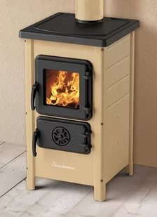 POMA Piec wolnostojący 6kW (kolor: beżowy) - spełnia anty-smogowy EkoProjekt 88879962 - Piece wolnostojące - miniaturka - grafika 4