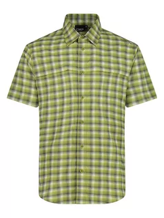Koszulki sportowe męskie - CMP Koszula funkcyjna w kolorze zielonym - grafika 1