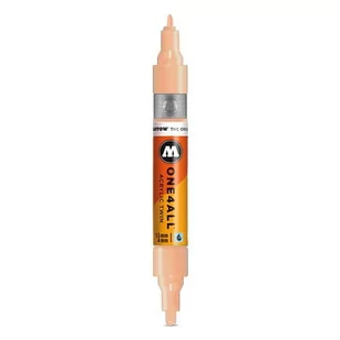 Marker akrylowy Molotow One4All Acrylic Twin - peach pastel 117 - Kredki, ołówki, pastele i pisaki - miniaturka - grafika 1