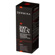 Kremy do twarzy - DERMIKA 100% for Men Silnie regenerujący krem przeciw zmarszczkom i głębokim bruzdom 60+ dzień/noc 50 ml - miniaturka - grafika 1