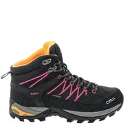 Kozaki damskie - CMP campagnolo Campagnolo Rigel WP Buty trekkingowe Mid Kobiety, antracite/bounganville EU 41 2020 Trapery turystyczne 3Q12946-54UE-41 - miniaturka - grafika 1