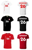 Koszulki sportowe męskie - Koszulka Rep. Polski Katarzyna WENERSKA 26 Siatkówka - miniaturka - grafika 1