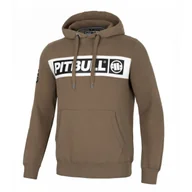 Odzież taktyczna i umundurowanie - Bluza z kapturem Pit Bull New Brushed Fleece Group Sherwood '24 - Brązowa M - miniaturka - grafika 1