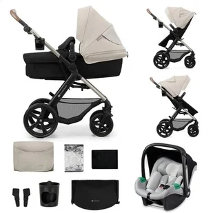 Wózek wielofunkcyjny KINDERKRAFT Moov 2 3w1 Szary - Wózki dziecięce - miniaturka - grafika 1