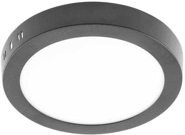 Lampa sufitowa GTV Oprawa LED natynkowa ORIS 19W IP20 3000K czarna