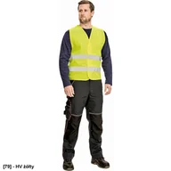 Akcesoria BHP - Kamizelka odblaskowa - żółta V0303007479999 - miniaturka - grafika 1