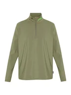 Odzież trekkingowa męska - Chiemsee Bluza polarowa w kolorze khaki - miniaturka - grafika 1