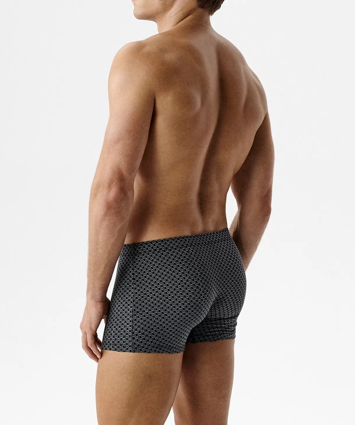 SZORTY ATLANTIC 3MH-232 WL26 GRA/NIEC/DEN (kolor granat - niebieski c. - denim, rozmiar 3XL)