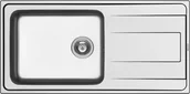 Zlewozmywaki - Pyramis Zlew ALEA PLUS 100x50) 1B 1D stal GŁADKA 107165301) 107165301 - miniaturka - grafika 1