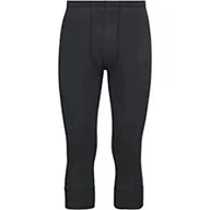 Koszulki męskie - Odlo Męskie rajstopy Bl 3/4 Active Warm Eco Rajstopy czarne, L 159132 - miniaturka - grafika 1