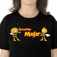 Moda i Uroda OUTLET - 3185 KOSZULKA DZIECIĘCA PSZCZÓŁKA MAJA 152 CZARNA - miniaturka - grafika 1