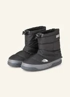 Botki damskie - The North Face Botki Nuptse Apres Bootie schwarz - miniaturka - grafika 1