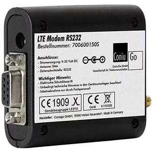 ConiuGo Modem LTE 9 V/DC 12 V/DC 24 V/DC 35 V/DC 700600150S RS232-Version) 700600150S - Inne akcesoria elektryczne - miniaturka - grafika 1