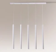 Lampy sufitowe - Shilo Yabu lampa wisząca 5-punktowa biała 7575 - miniaturka - grafika 1