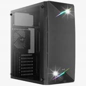 Obudowy komputerowe - Obudowa do komputera Aerocool Talon RGB Midi Tower ATX Okno Czarna - miniaturka - grafika 1