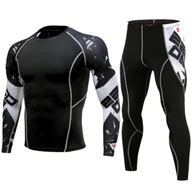 Pozostała odzież narciarska - BIELIZNA TERMICZNA Męska TERMOAKTYWNA Komplet na Zimę CIEPŁA XL - miniaturka - grafika 1