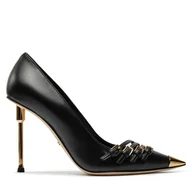 Czółenka - Szpilki Elisabetta Franchi SA-21L-46E2-V640 Czarny - miniaturka - grafika 1