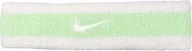 Ozdoby do włosów - Opaska na głowę Nike Swoosh biało-zielona N0001544117OS - miniaturka - grafika 1