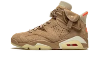 Buty sportowe męskie - Air Jordan 6 Retro Travis Scott British Khaki - miniaturka - grafika 1