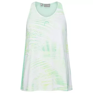 Koszulki i topy damskie - HEAD Agility Sport Tank Top damski, pastelowy zielony/nadruk, 3XL - grafika 1