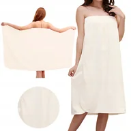 Ręczniki - RĘCZNIK KĄPIELOWY KILT TUNIKA DO SAUNY PAREO SZLAFROK DAMSKI SPA SIŁOWNIA - miniaturka - grafika 1