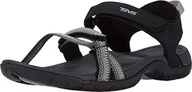 Sandały damskie - Teva Sandały damskie W Verra, czarny - Czarny Antiguous Black Multi - 40.5 EU - miniaturka - grafika 1