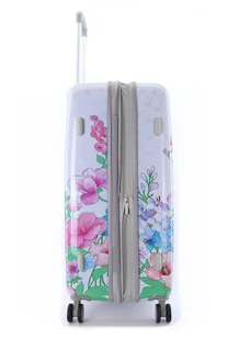 Walizka duża ELLE Flower biała - Walizki - miniaturka - grafika 7