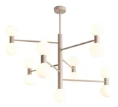 Lampy sufitowe - Flare lampa wisząca 13xG9 beżowa 1134PL_R17 - miniaturka - grafika 1