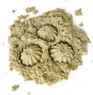 PIASEK KINETYCZNY 1 kg PIASKOLINA NATURALNY - Masy plastyczne - miniaturka - grafika 1