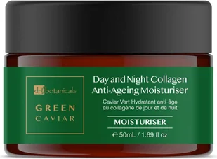 Dr Botanicals Green Caviar Kolagenowy krem nawilżający przeciwstarzeniowy na dzień i na noc 50 ml - Kremy do twarzy - miniaturka - grafika 1