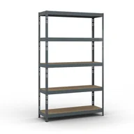 Szafy i regały magazynowe - B2B Partner Regał półkowy 1966 x 1200 x 400 mm, nośność 280 kg 540028 - miniaturka - grafika 1