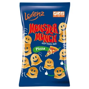 Monster Munch MONSTER MUNCH PIZZA 100G zakupy dla domu i biura 59382671 - Inne przekąski suche - miniaturka - grafika 1