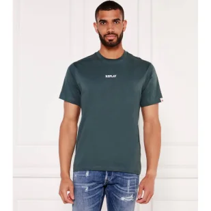 Replay T-shirt Regular Fit - Koszulki męskie - miniaturka - grafika 1