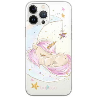 Etui Babaco dedykowane do Iphone XS Max, wzór: Unicorn 003 Etui częściowo przeźroczyste, oryginalne i oficjalnie licencjonowane - Etui i futerały do telefonów - miniaturka - grafika 1
