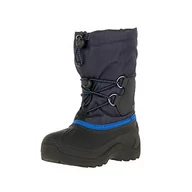 Kozaki damskie - Kamik Unisex dziecięce kozaki zimowe Southpole4, niebieski - niebieski granatowy (Navy Nav). - 28/29 EU - miniaturka - grafika 1