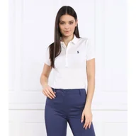 Koszulki i topy damskie - POLO RALPH LAUREN Polo Julie | Slim Fit | pique - miniaturka - grafika 1