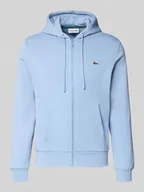 Bluzy męskie - Bluza rozpinana o kroju regular fit z mieszanki bawełny - miniaturka - grafika 1