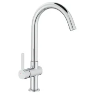 Baterie kuchenne - Bateria kuchenna Leira chrom z wylewką U Laveo - miniaturka - grafika 1