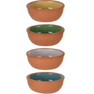 Brytfanny - Kokilki Do Zapiekania, Terakota, Kolorowe, 150 Ml, 4 Sztuki - miniaturka - grafika 1