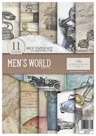 Decoupage - Zestaw Kreatywny Itd Rp019 Men'S World - miniaturka - grafika 1
