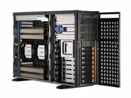 Serwery - Supermicro SYS-741GE-TNRT serwer barebone Intel C741 LGA 4677 (Socket E) Tower Czarny SYS-741GE-TNRT - miniaturka - grafika 1