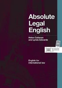 Delta Publishing Absolute Legal English B2-C1. Coursebook with Audio CD praca zbiorowa - Książki do nauki języka angielskiego - miniaturka - grafika 1