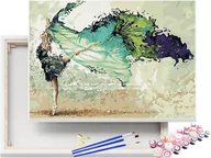 Malowanie po numerach - Obraz do malowania po numerach Baletnica 40x50cm / beliart - miniaturka - grafika 1