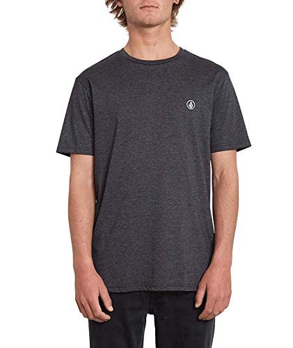 Volcom T-Shirt męski Circle Blankshth Ss czarny heather black X-S