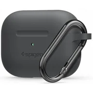 Akcesoria do słuchawek - Apple Spigen Etui Spigen Silicone AirPods Pro, grafitowe 8809685623984 - miniaturka - grafika 1