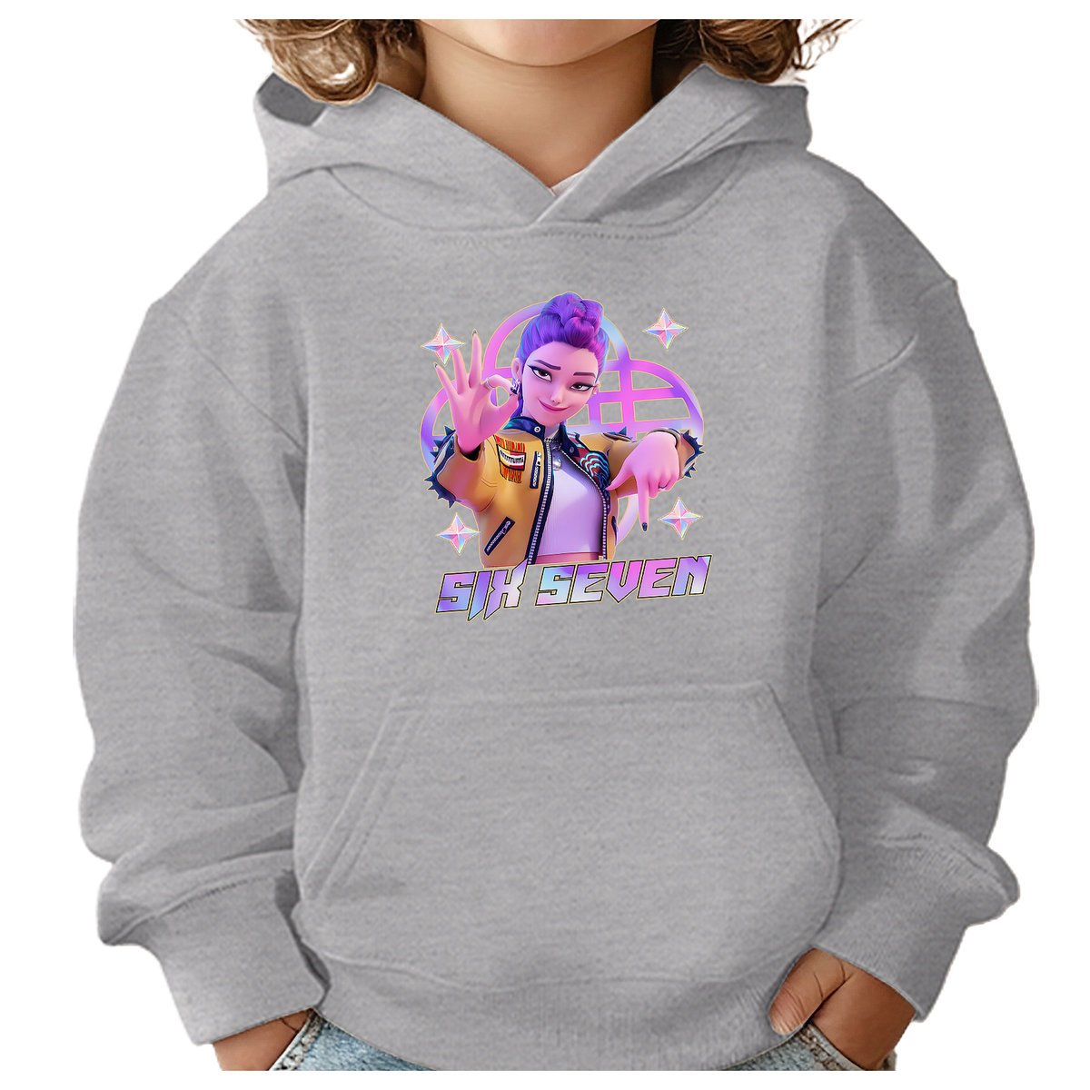 BLUZA DZIECIĘCA 67 SIX SEVEN VIRAL HUNTRIX 104 CHŁOPIĘCA DZIEWCZĘCA