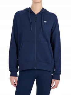 Damska bluza dresowa 4F rozpinana z kapturem SWSF2535 granat 31S M - Bluzy damskie Damska bluza dresowa 4F rozpinana z kapturem SWSF2535 granat 31S M - Bluzy damskie - miniaturka - grafika 1
